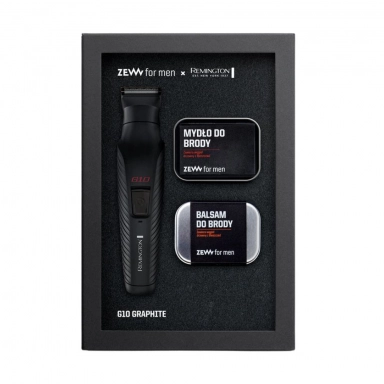 Zestaw do golenia Graphite G10 - ZEW x Remington | ZEW for men