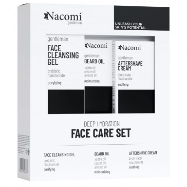Zestaw do pielęgnacji dla mężczyzn Face Care Men | Nacomi