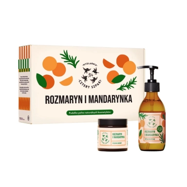 Zestaw prezentowy Rozmaryn i Mandarynka | Cztery Szpaki