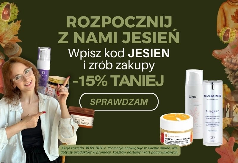 Jesienny rabat -15% z kodem JESIEN