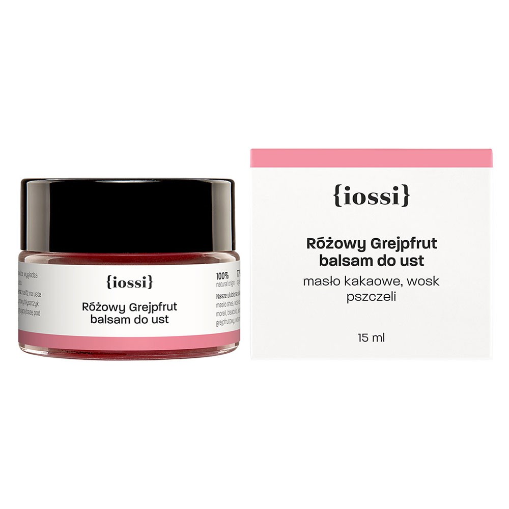 Balsam do ust Różowy Grejpfrut | iossi