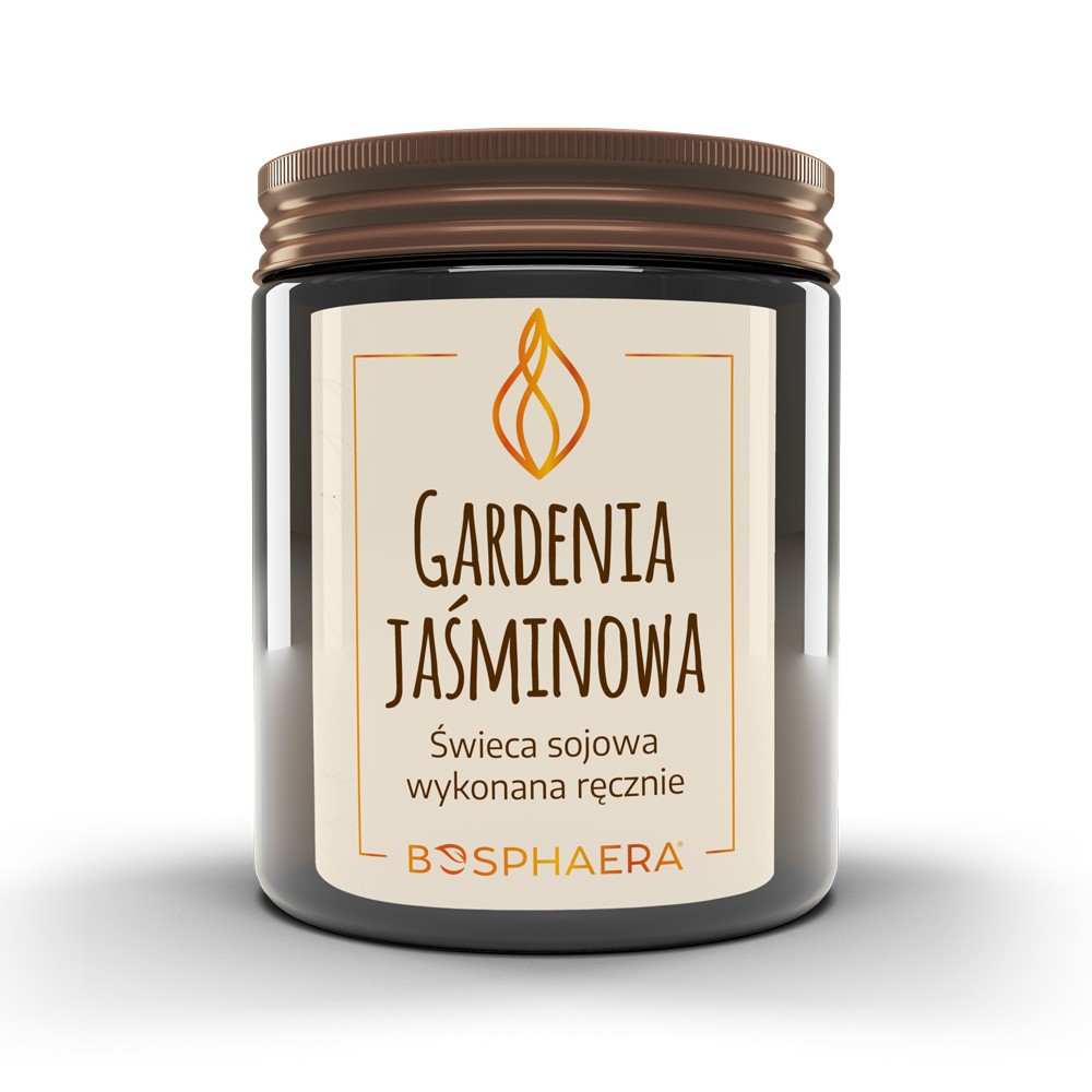 Sojowa świeca zapachowa Gardenia Jaśminowa | Bosphaera