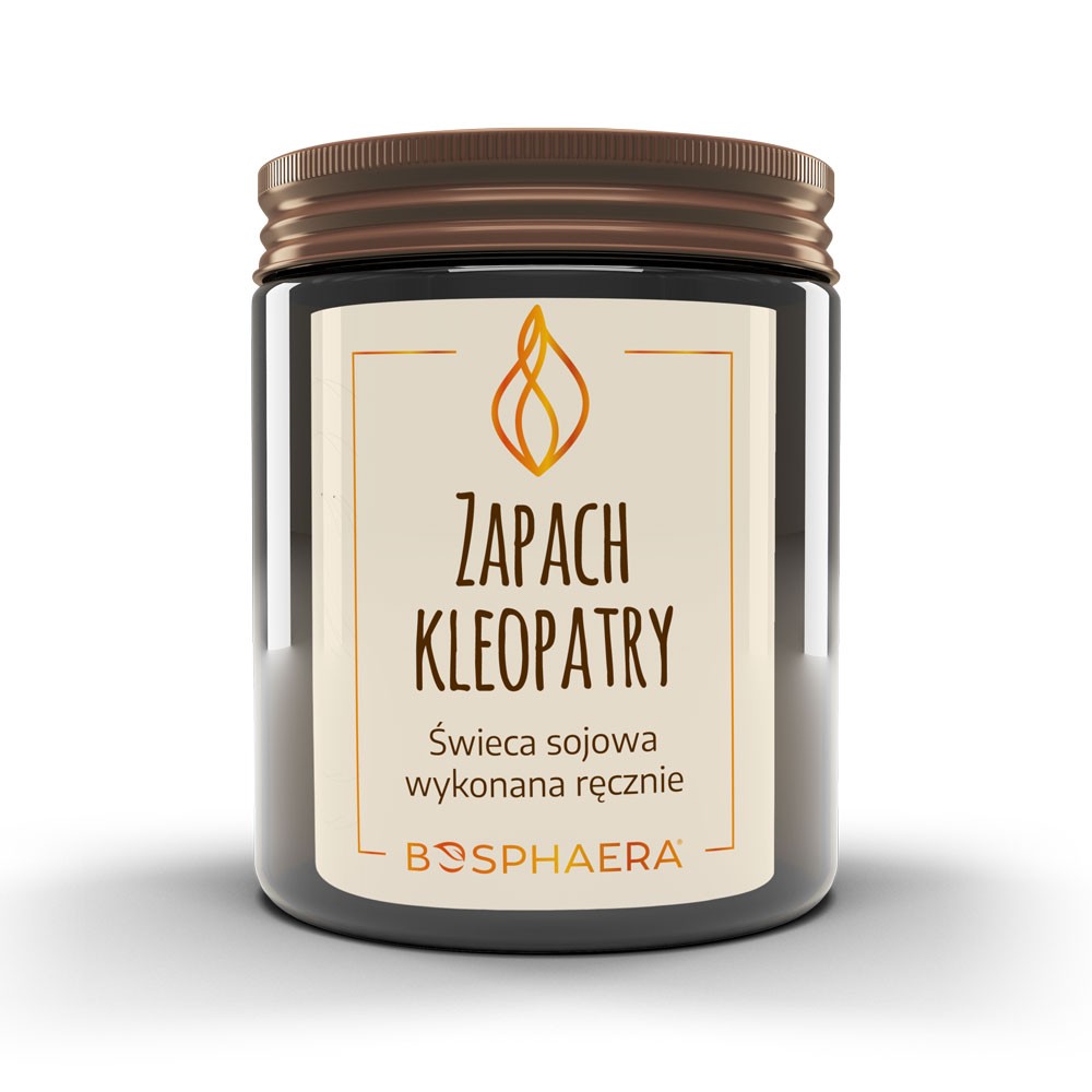 Sojowa świeca zapachowa Zapach Kleopatry | Bosphaera