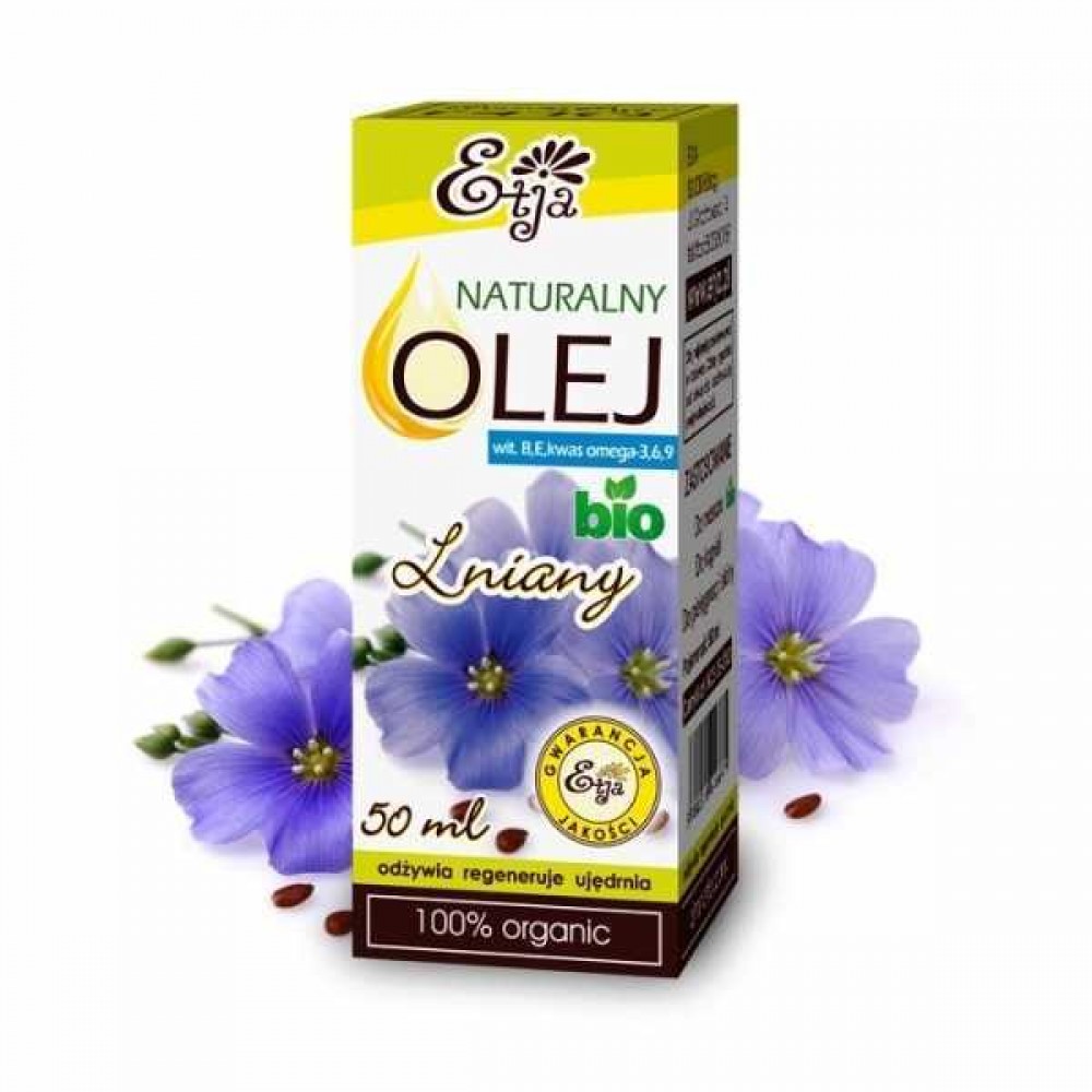 Olej lniany BIO | Etja