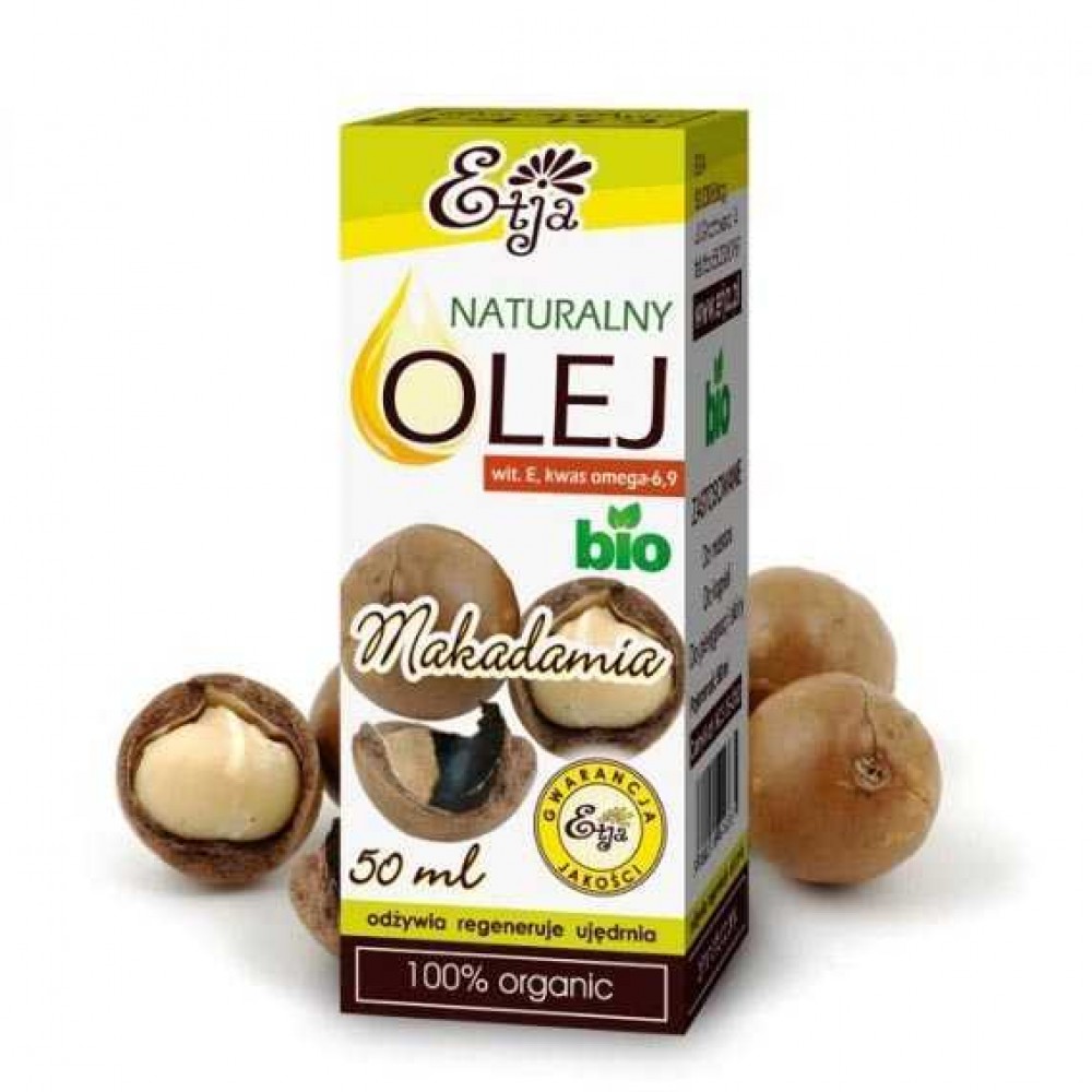 Olej macadamia BIO | Etja