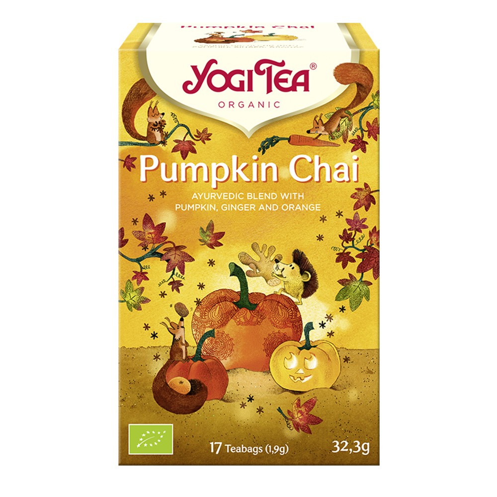 Herbata ajurwedyjska PUMPKIN CHAI | Yogi Tea