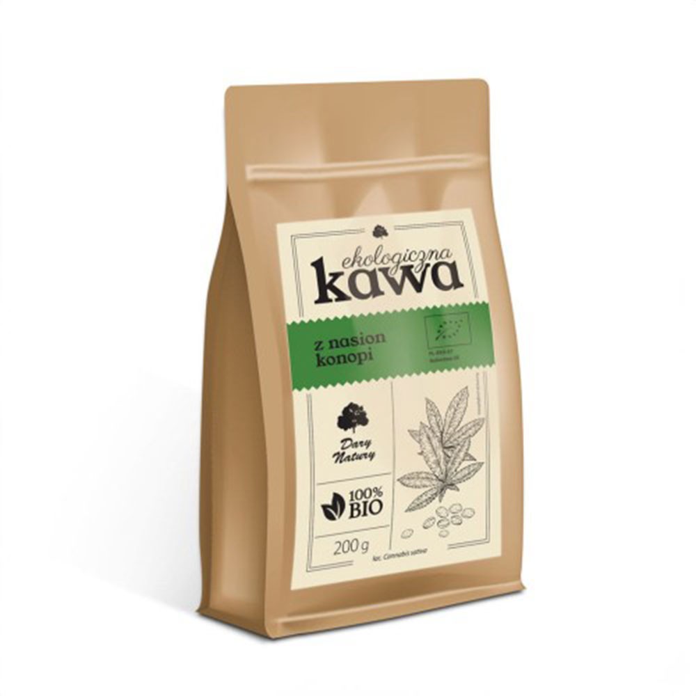 Kawa z nasion konopi EKO | Dary Natury