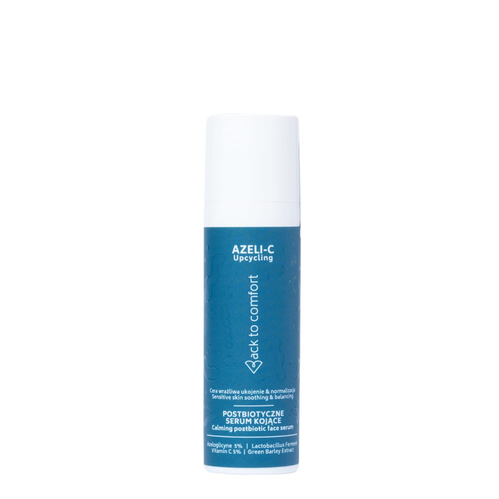 Kojące serum postbiotyczne Azeli-C Upcycling | Back to comfort