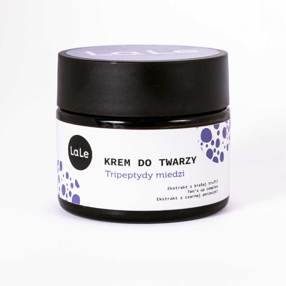Krem do twarzy Tripeptydy miedziowe | La-Le