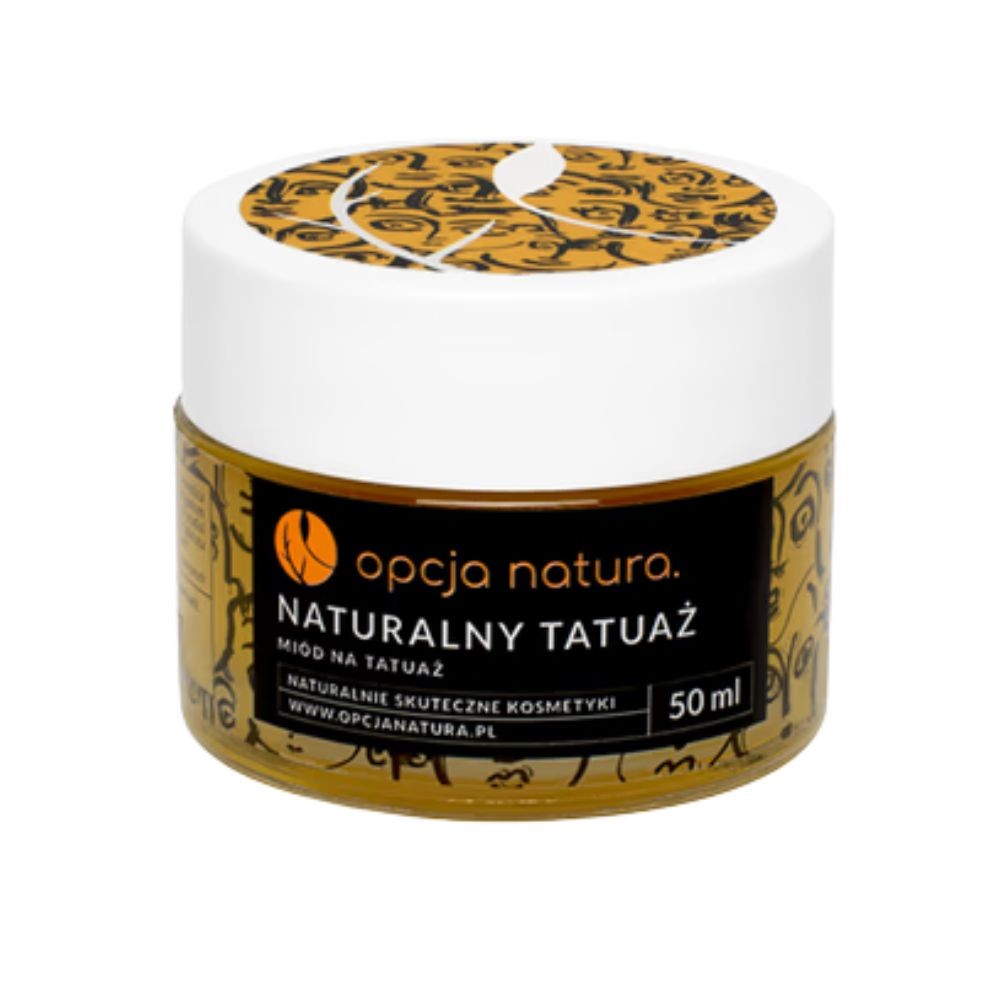 Miód na tatuaż - regeneracja świeżego tatuażu | Opcja Natura