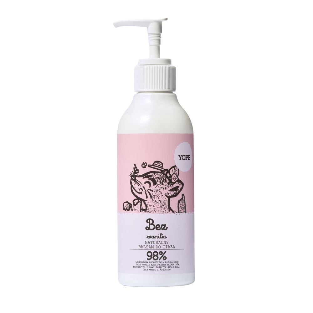 Naturalny balsam do ciała Bez i Wanilia | Yope