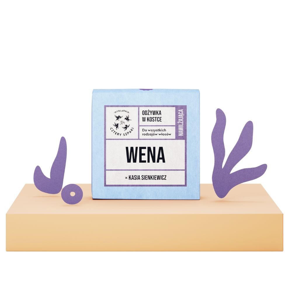 Odżywka do włosów w kostce - Wena | Cztery Szpaki