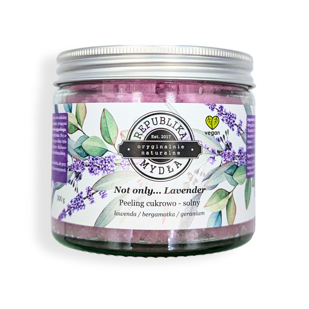 Peeling do ciała Not only... Lavender | Republika Mydła