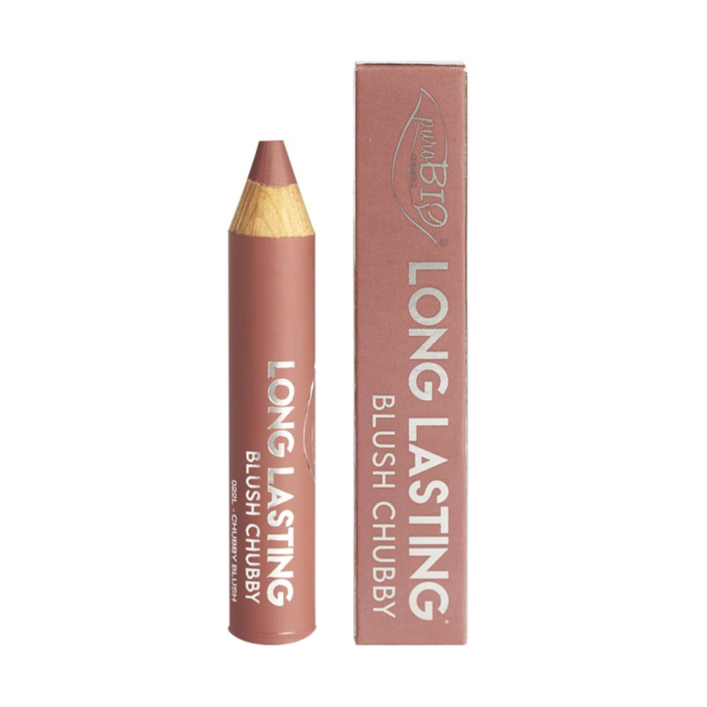 Róż do policzków w kredce Long-Lasting | puroBIO