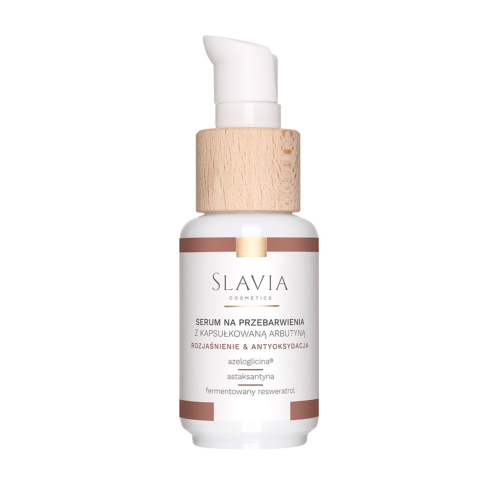 Serum na przebarwienia z kapsułkowaną arbutyną | Slavia Cosmetics