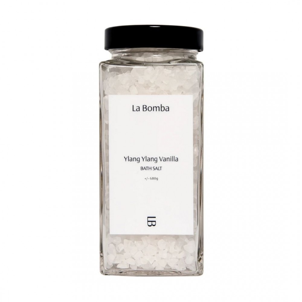 Sól do kąpieli Ylang Ylang Vanilla | La Bomba