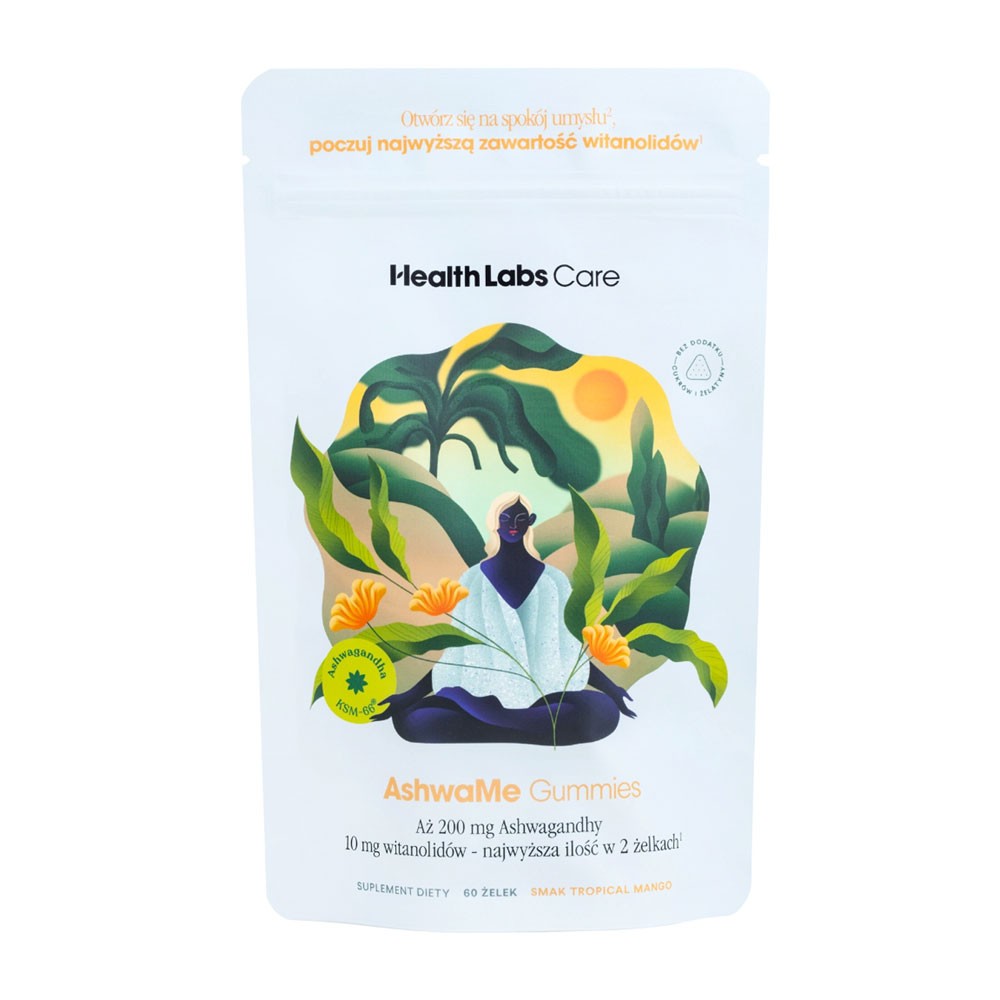 Suplement diety - Ashwagandha w żelkach AshwaMe | Health Labs Care