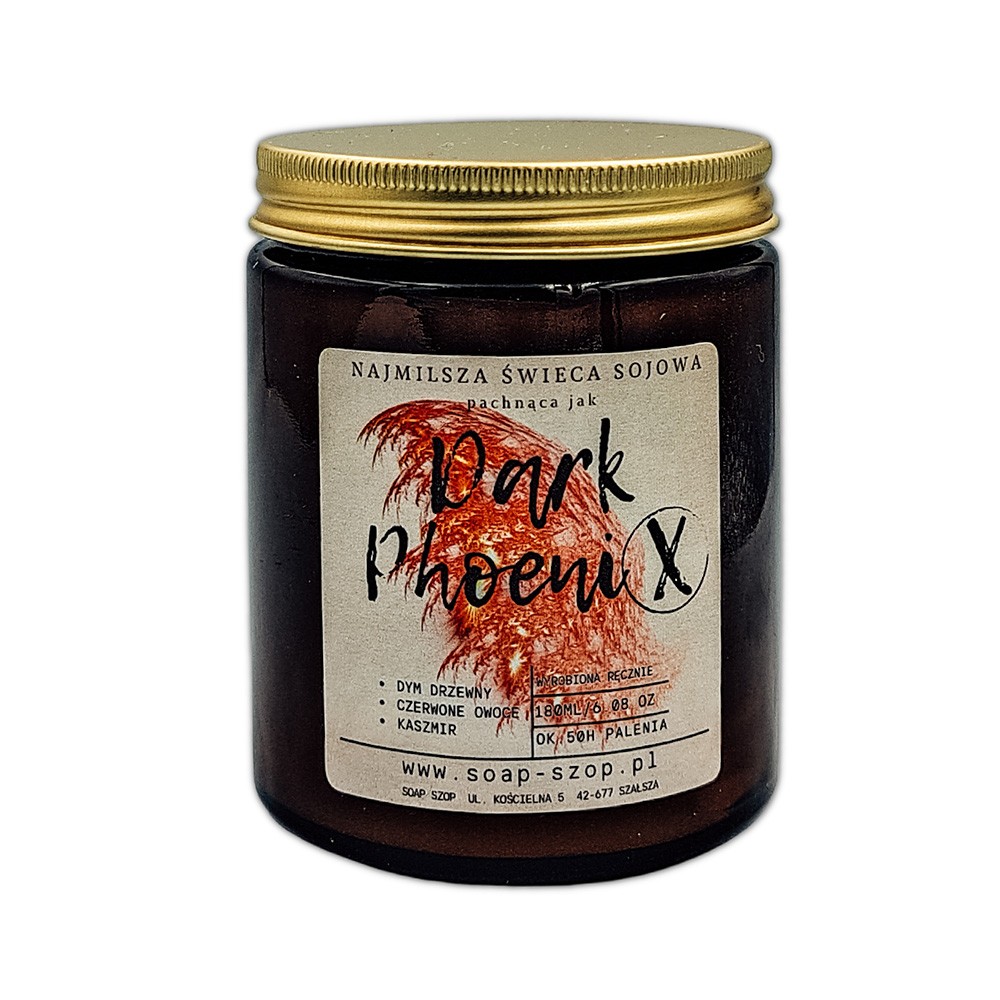 Świeca sojowa Dark Phoenix | Soap Szop