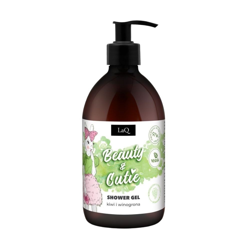Żel pod prysznic BEAUTIE&CUTIE - Kiwi i Winogrona | LaQ