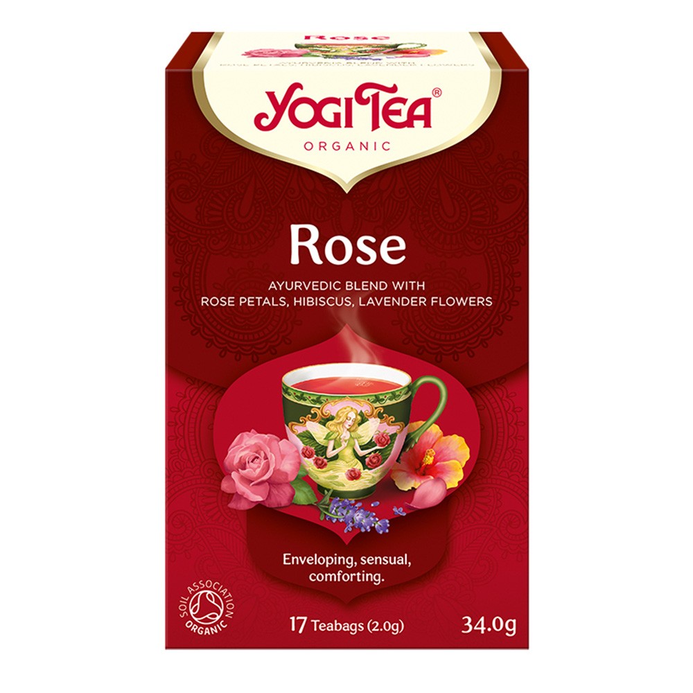 Herbata ajurwedyjska Różana ROSE | Yogi Tea