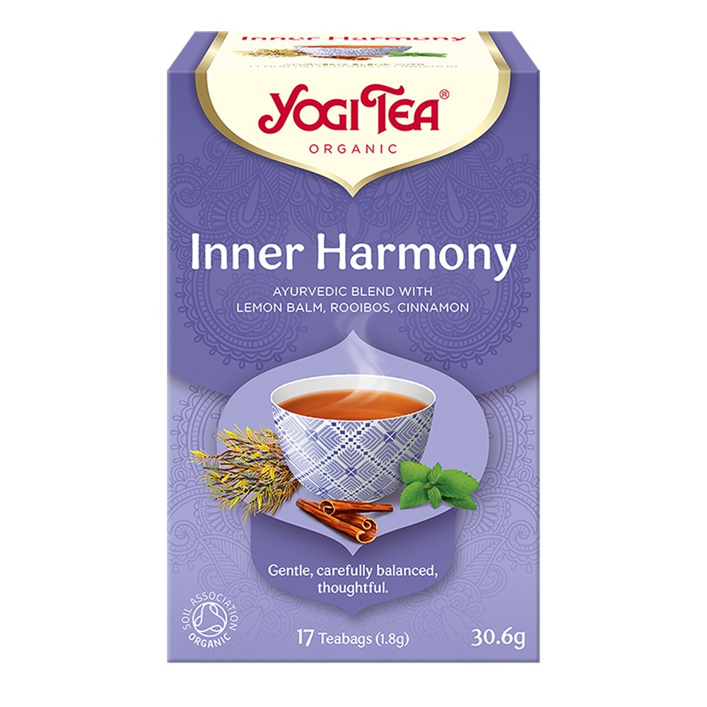 Herbata ajurwedyjska Wewnętrzna Harmonia INNER HARMONY | Yogi Tea