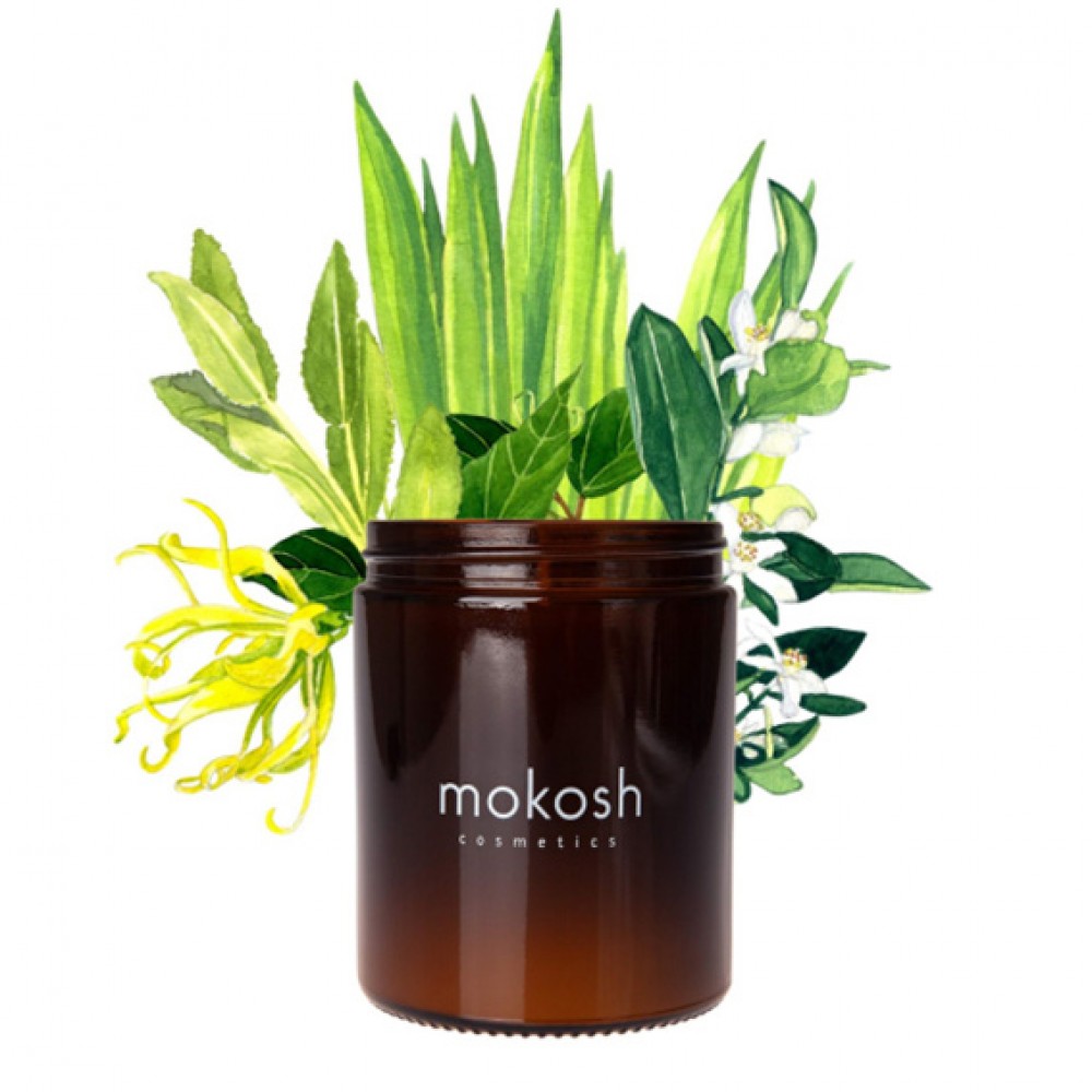 Roślinna świeca sojowa Śródziemnomorski gaj | Mokosh
